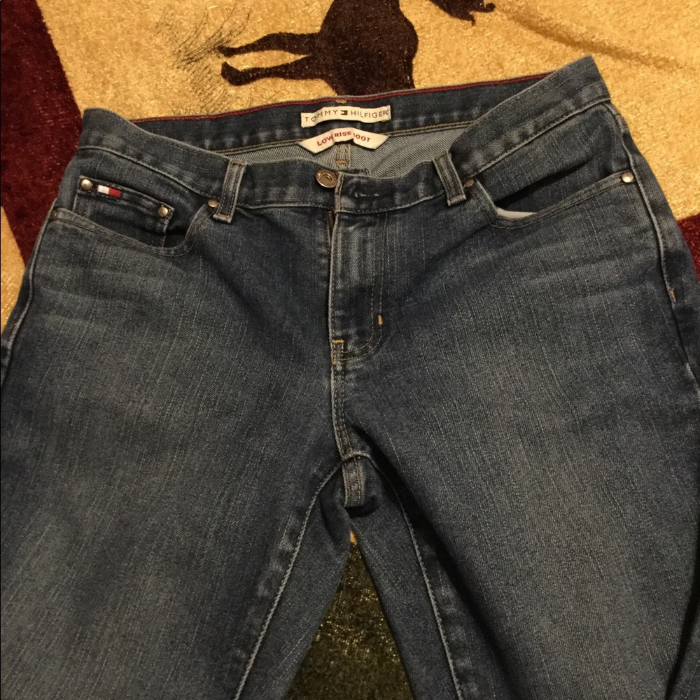 👖Calvin Klein Distress Vintage Black Hole Jeans 33 - Picture 12 of 16